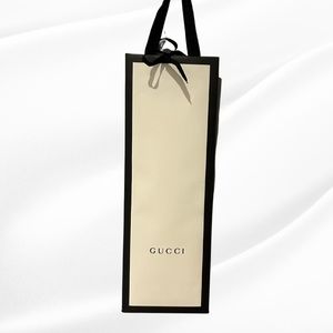 GUCCI Tie-Sized Shopping Bag￨(Size 6.25" x 18")